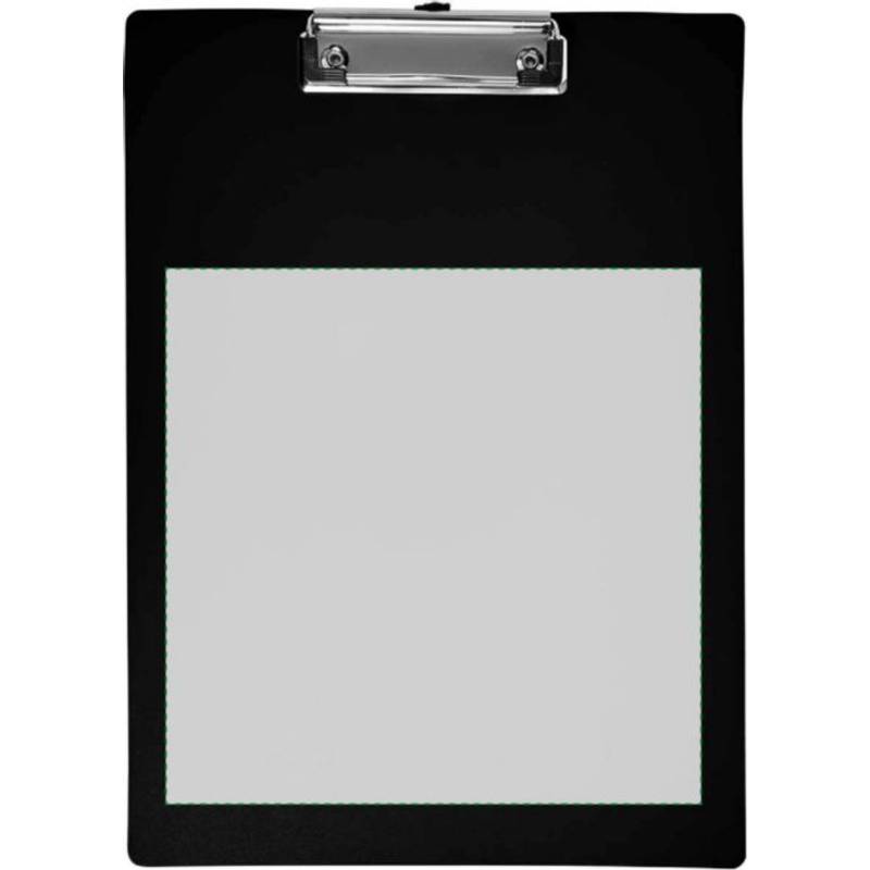 Písacia podložka s klipom, čierna Písacia podložka s klipom, čierna