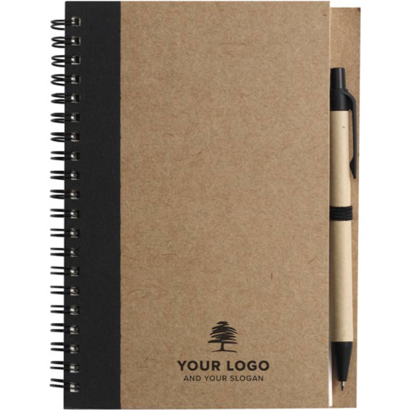 ADMINA Poznámkový blok, kuličkové pero, černá ADMINA Poznámkový blok, kuličkové pero, černá