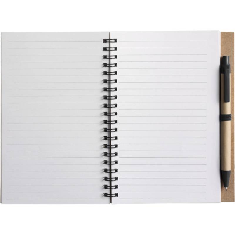 ADMINA Poznámkový blok, kuličkové pero, černá ADMINA Poznámkový blok, kuličkové pero, černá