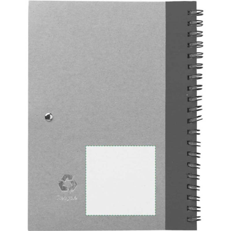 ADMINA Poznámkový blok, kuličkové pero, černá ADMINA Poznámkový blok, kuličkové pero, černá