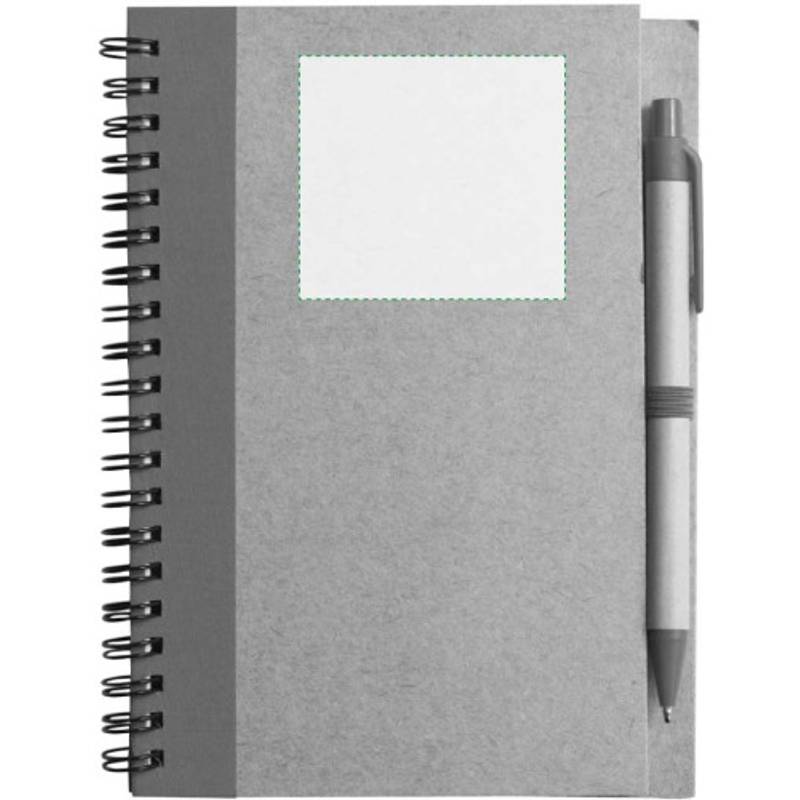 ADMINA Poznámkový blok, kuličkové pero, černá ADMINA Poznámkový blok, kuličkové pero, černá