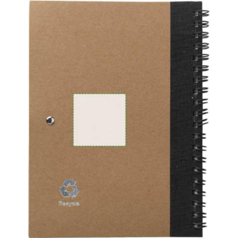 ADMINA Poznámkový blok, kuličkové pero, černá ADMINA Poznámkový blok, kuličkové pero, černá