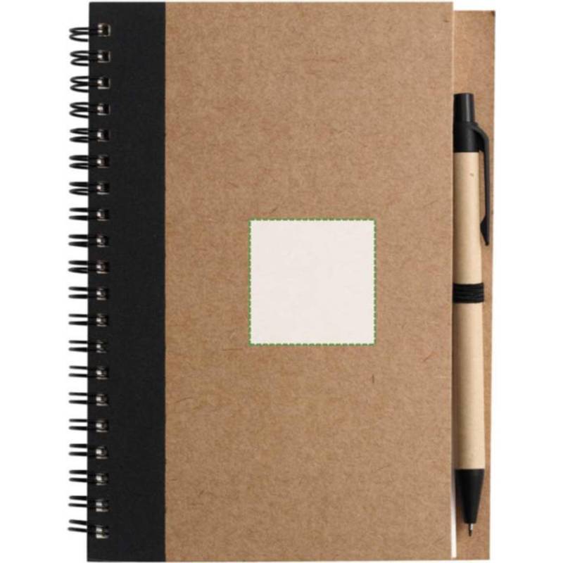 ADMINA Poznámkový blok, kuličkové pero, černá ADMINA Poznámkový blok, kuličkové pero, černá