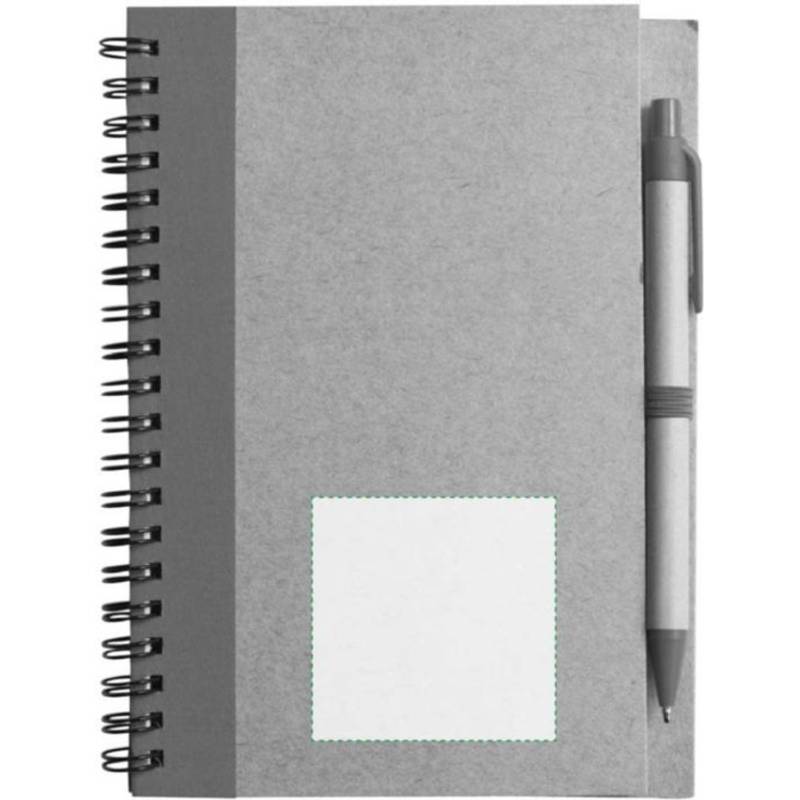 ADMINA Poznámkový blok, kuličkové pero, černá ADMINA Poznámkový blok, kuličkové pero, černá