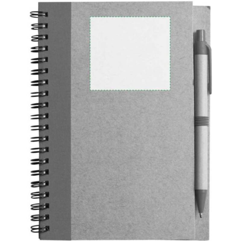 ADMINA Poznámkový blok, kuličkové pero, černá ADMINA Poznámkový blok, kuličkové pero, černá