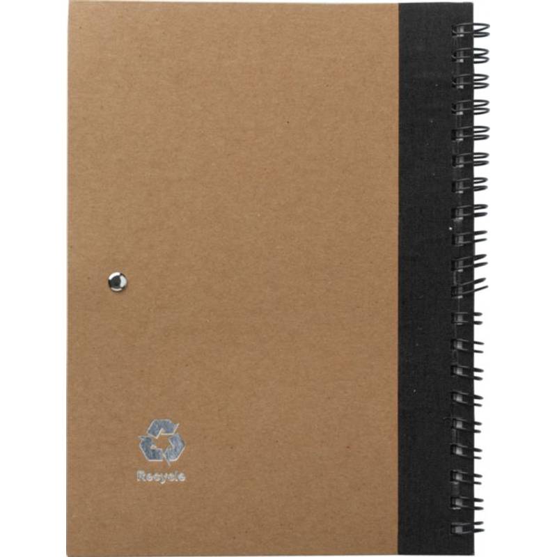 ADMINA Poznámkový blok, kuličkové pero, černá ADMINA Poznámkový blok, kuličkové pero, černá