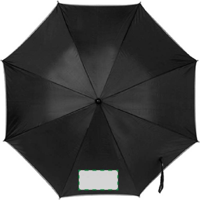 Dždnik s luminiscenčním okrajem, černá Dždnik s luminiscenčním okrajem, černá