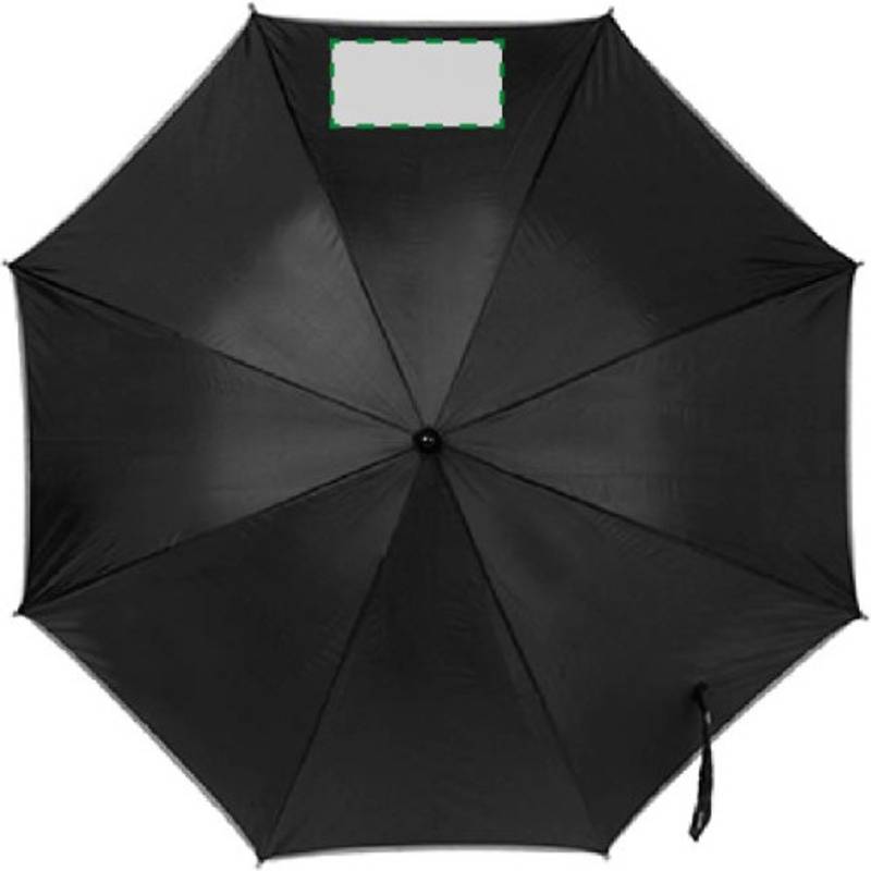 Dždnik s luminiscenčním okrajem, černá Dždnik s luminiscenčním okrajem, černá