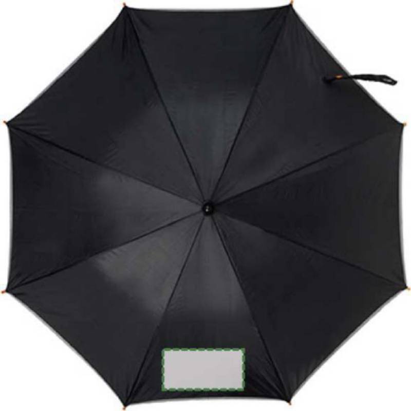 Dždnik s luminiscenčním okrajem, černá Dždnik s luminiscenčním okrajem, černá