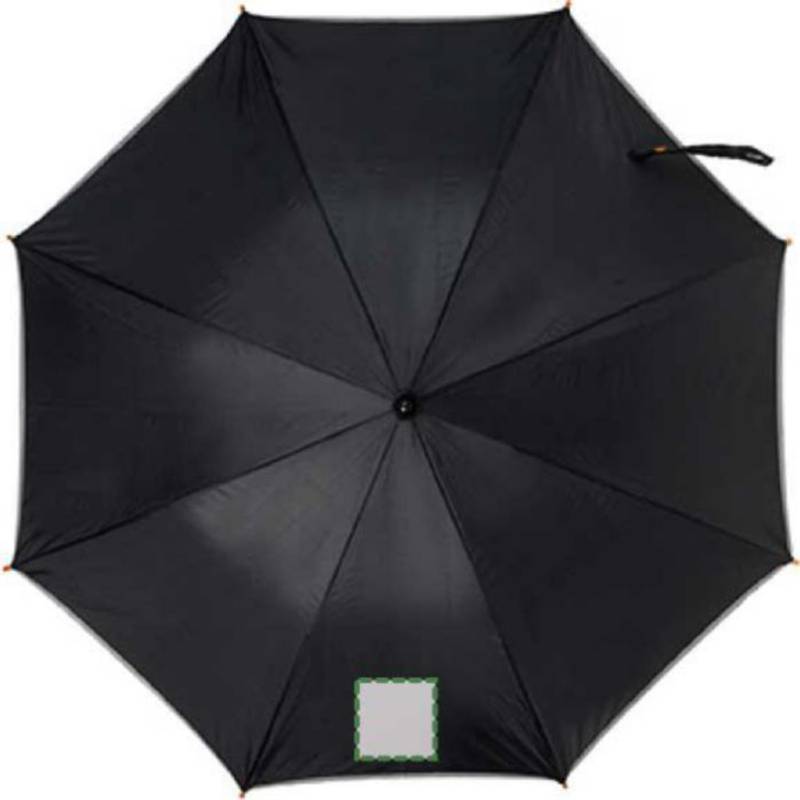 Dždnik s luminiscenčním okrajem, černá Dždnik s luminiscenčním okrajem, černá
