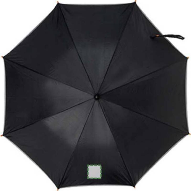 Dždnik s luminiscenčním okrajem, černá Dždnik s luminiscenčním okrajem, černá