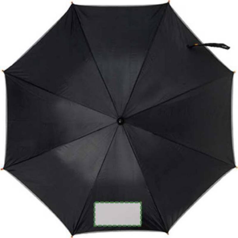 Dždnik s luminiscenčním okrajem, černá Dždnik s luminiscenčním okrajem, černá