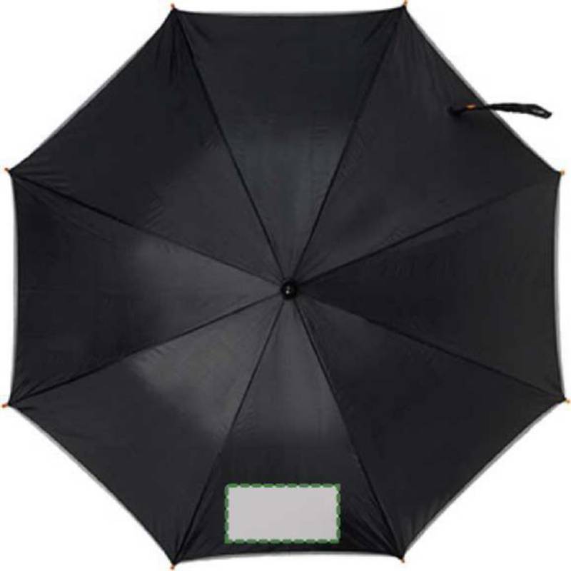 Dždnik s luminiscenčním okrajem, černá Dždnik s luminiscenčním okrajem, černá