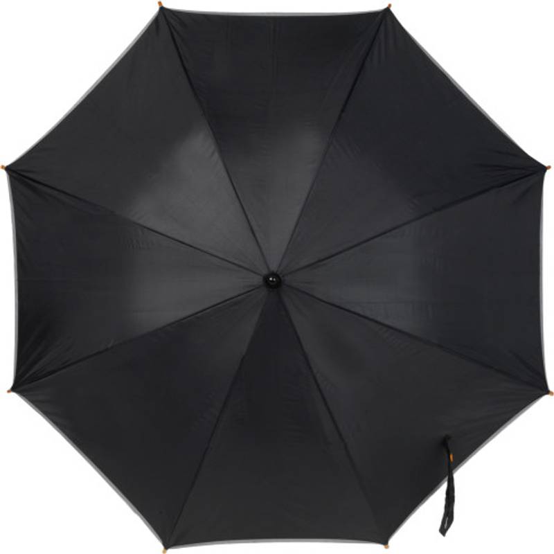 Dždnik s luminiscenčním okrajem, černá Dždnik s luminiscenčním okrajem, černá