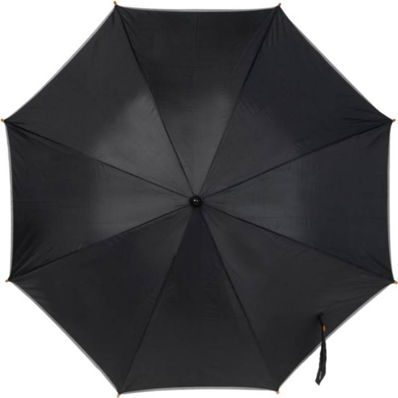 Dždnik s luminiscenčním okrajem, černá Dždnik s luminiscenčním okrajem, černá