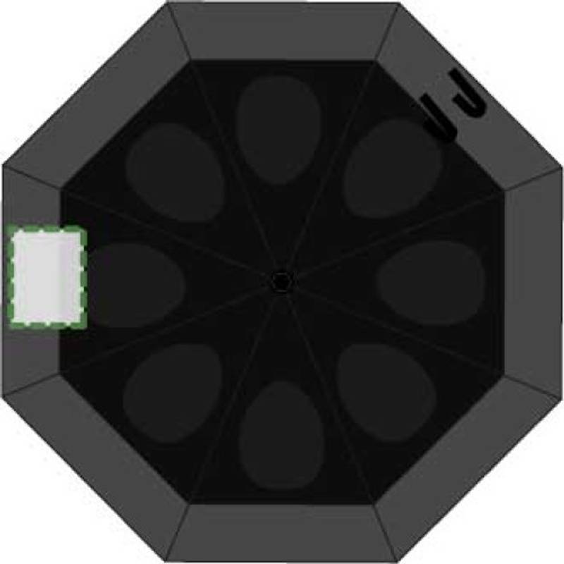 Golfový dáždnik, čierna Golfový dáždnik, čierna