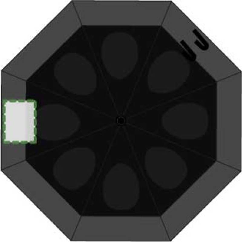 Golfový dáždnik, čierna Golfový dáždnik, čierna