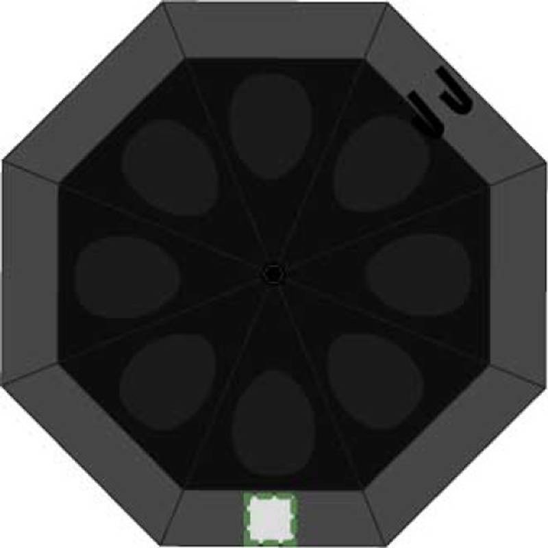 Golfový dáždnik, čierna Golfový dáždnik, čierna