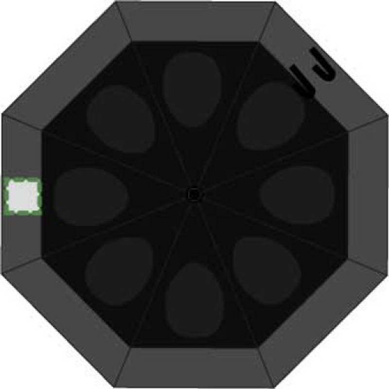 Golfový dáždnik, čierna Golfový dáždnik, čierna