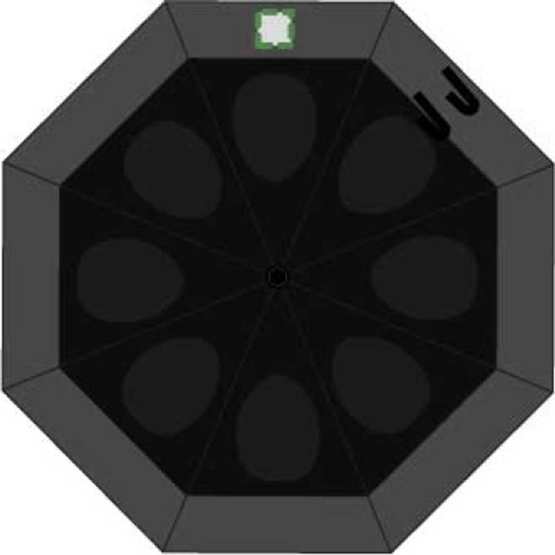 Golfový dáždnik, čierna Golfový dáždnik, čierna