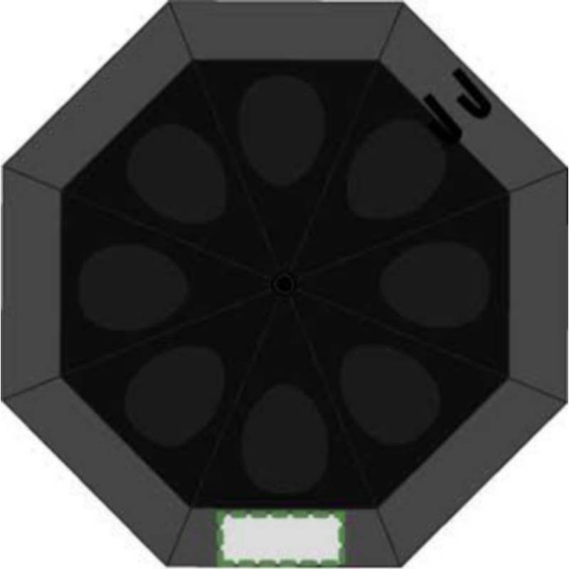 Golfový dáždnik, čierna Golfový dáždnik, čierna