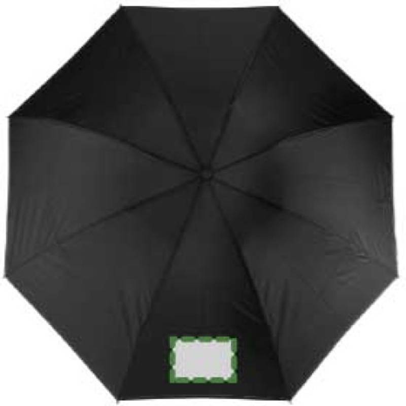 Skládací automatický OC deštník, průměr 105cm, černý Skládací automatický OC deštník, průměr 105cm, černý