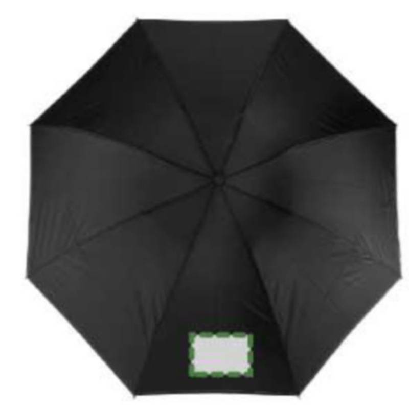 Skládací automatický OC deštník, průměr 105cm, černý Skládací automatický OC deštník, průměr 105cm, černý