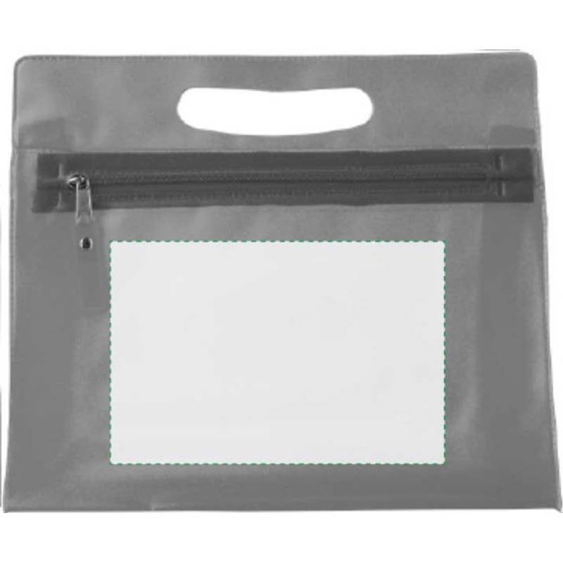 NATESA KOZMETICKÁ TAŠKA Z PVC NA ZIPS, ORANŽOVÁ NATESA KOZMETICKÁ TAŠKA Z PVC NA ZIPS, ORANŽOVÁ