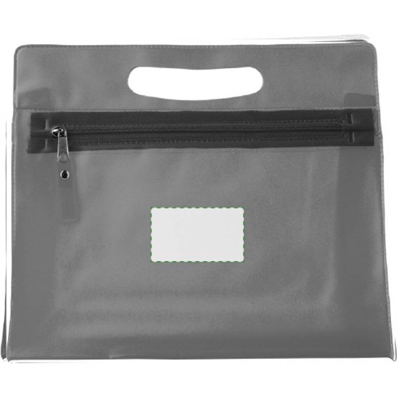 NATESA KOZMETICKÁ TAŠKA Z PVC NA ZIPS, ORANŽOVÁ NATESA KOZMETICKÁ TAŠKA Z PVC NA ZIPS, ORANŽOVÁ