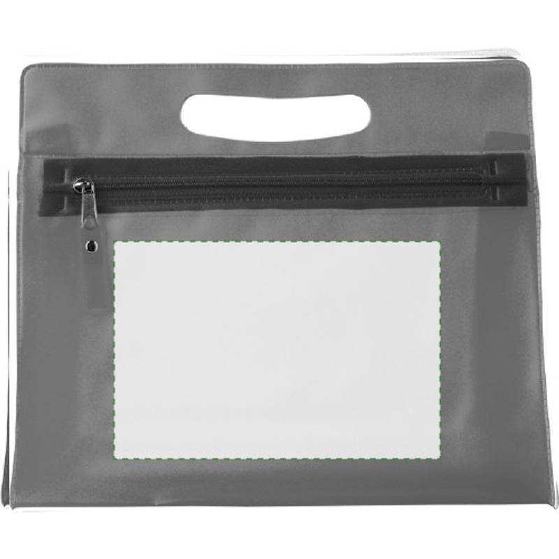 NATESA KOZMETICKÁ TAŠKA Z PVC NA ZIPS, ORANŽOVÁ NATESA KOZMETICKÁ TAŠKA Z PVC NA ZIPS, ORANŽOVÁ