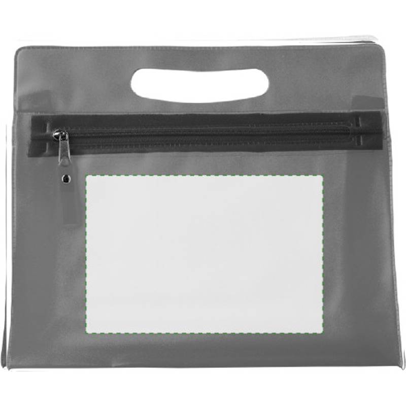 NATESA KOZMETICKÁ TAŠKA Z PVC NA ZIPS, ORANŽOVÁ NATESA KOZMETICKÁ TAŠKA Z PVC NA ZIPS, ORANŽOVÁ