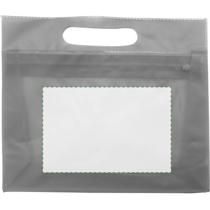 NATESA KOZMETICKÁ TAŠKA Z PVC NA ZIPS, ORANŽOVÁ NATESA KOZMETICKÁ TAŠKA Z PVC NA ZIPS, ORANŽOVÁ