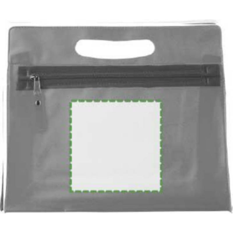 NATESA KOZMETICKÁ TAŠKA Z PVC NA ZIPS, ORANŽOVÁ NATESA KOZMETICKÁ TAŠKA Z PVC NA ZIPS, ORANŽOVÁ