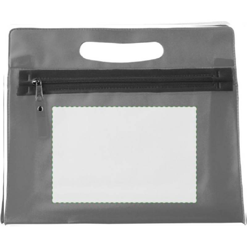 NATESA KOZMETICKÁ TAŠKA Z PVC NA ZIPS, ORANŽOVÁ NATESA KOZMETICKÁ TAŠKA Z PVC NA ZIPS, ORANŽOVÁ