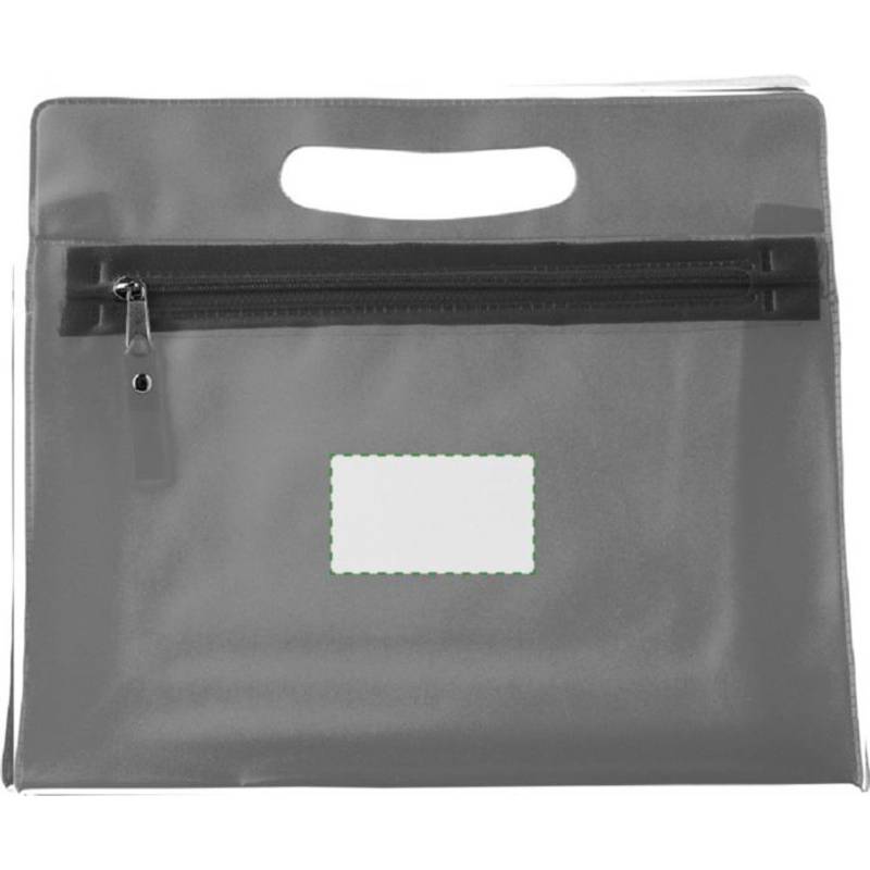 NATESA KOZMETICKÁ TAŠKA Z PVC NA ZIPS, ORANŽOVÁ NATESA KOZMETICKÁ TAŠKA Z PVC NA ZIPS, ORANŽOVÁ