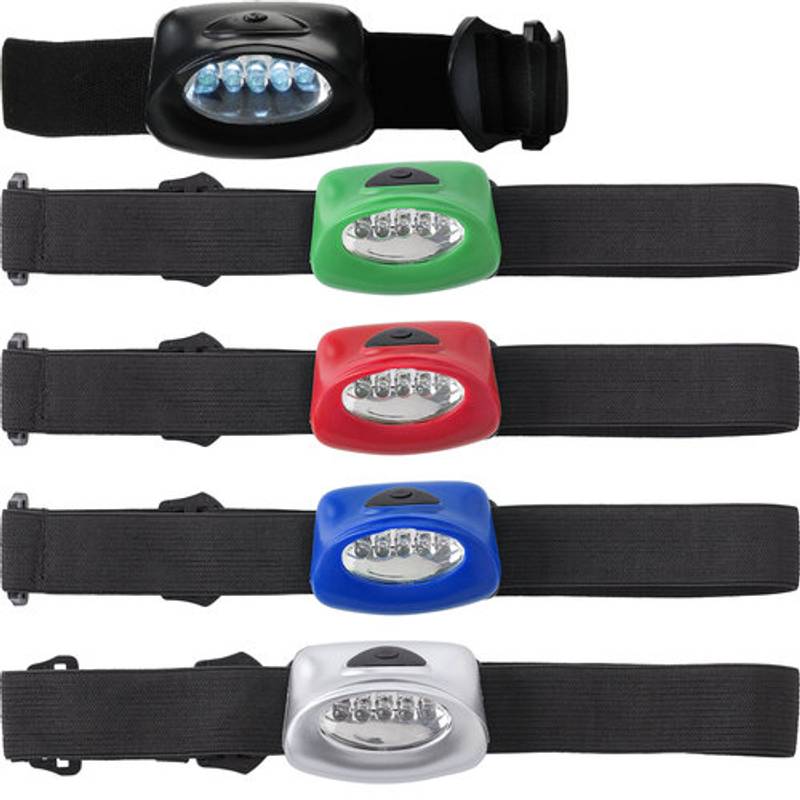 NORDKAP plastová baterka 5 LED, upevnění na hlavu NORDKAP plastová baterka 5 LED, upevnění na hlavu