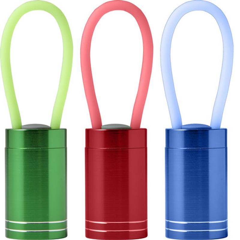 GALIMO Malá hliníkva LED baterka, červená GALIMO Malá hliníkva LED baterka, červená