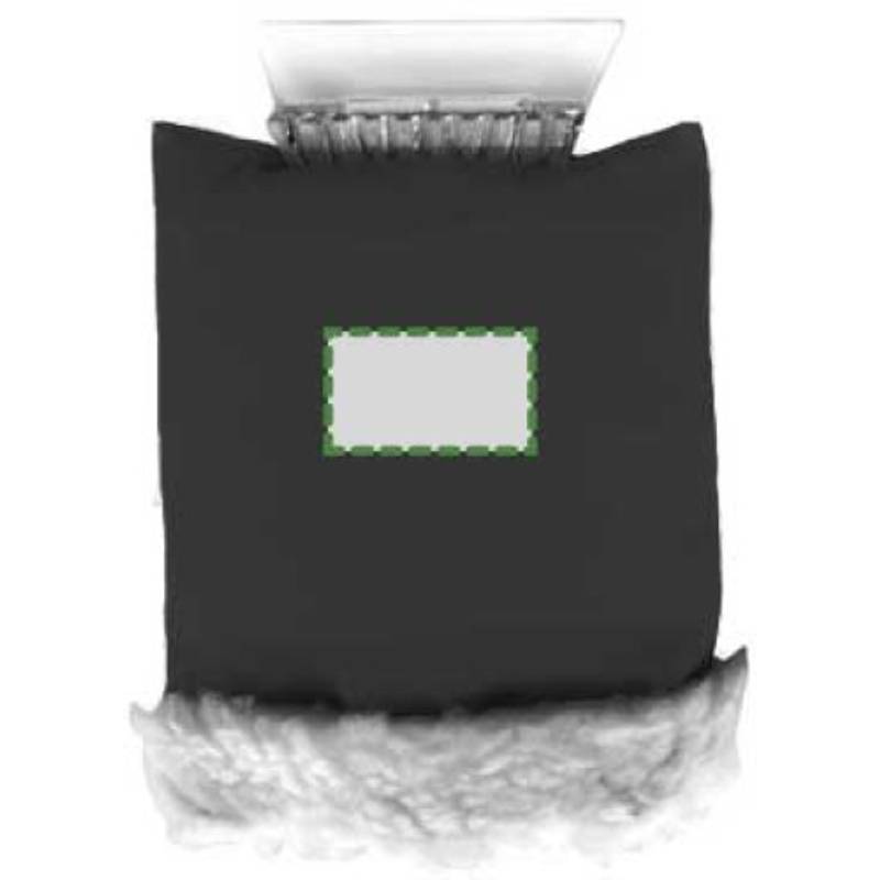 RACLE plastová škrabka, rukavica, čierna RACLE plastová škrabka, rukavica, čierna