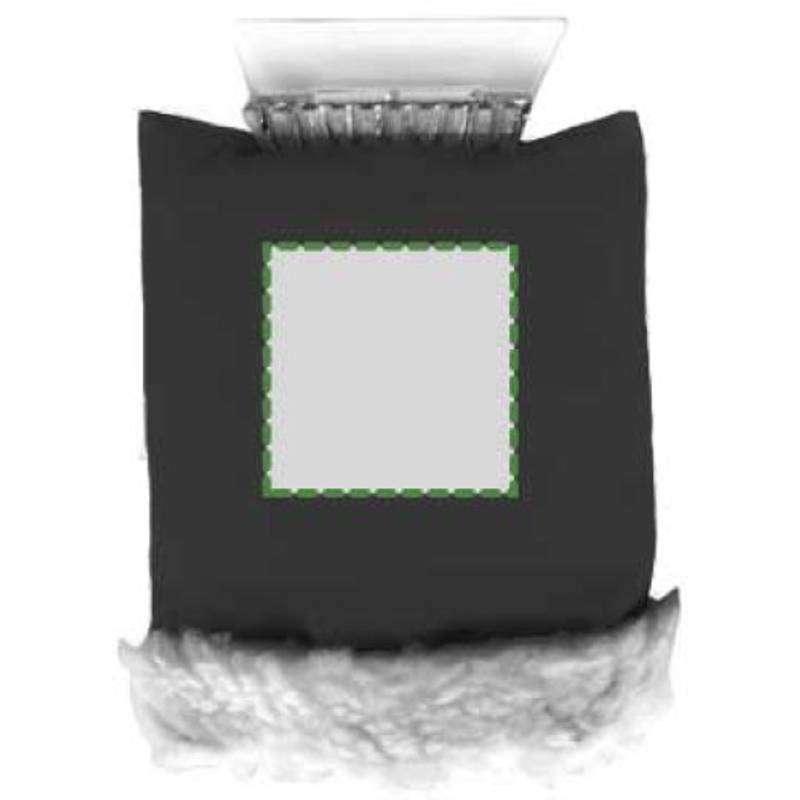 RACLE plastová škrabka, rukavica, čierna RACLE plastová škrabka, rukavica, čierna