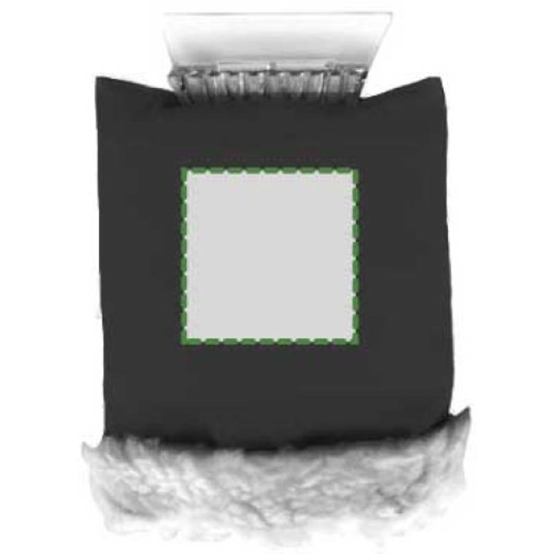 RACLE plastová škrabka, rukavica, čierna RACLE plastová škrabka, rukavica, čierna