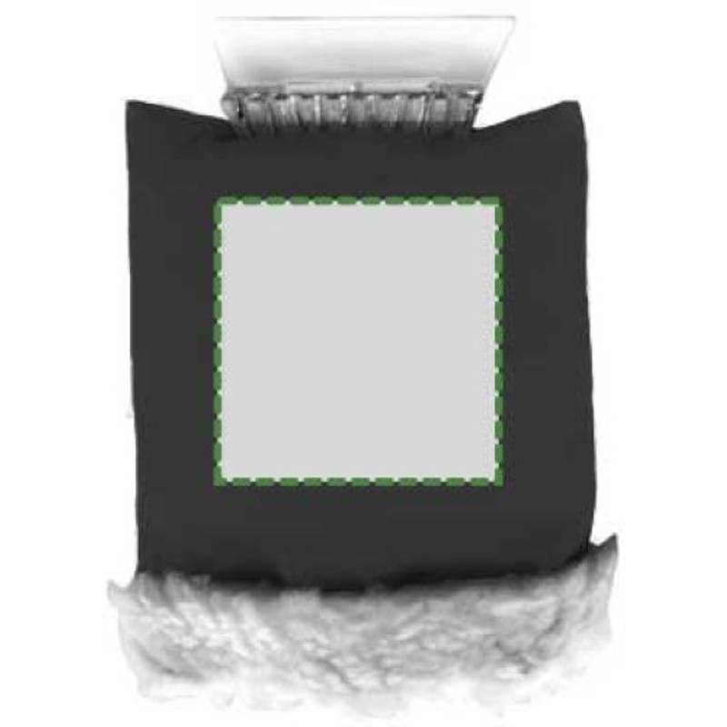 RACLE plastová škrabka, rukavica, čierna RACLE plastová škrabka, rukavica, čierna