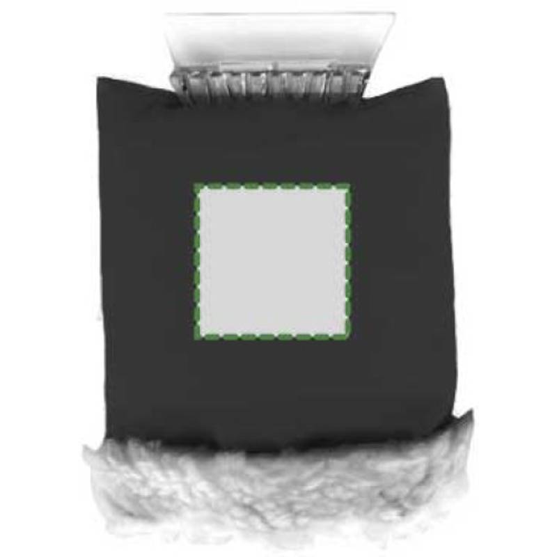 RACLE plastová škrabka, rukavica, čierna RACLE plastová škrabka, rukavica, čierna