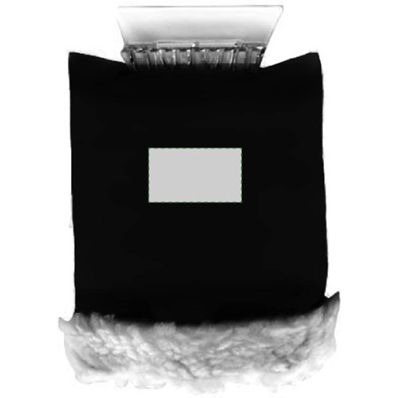 RACLE plastová škrabka, rukavica, čierna RACLE plastová škrabka, rukavica, čierna