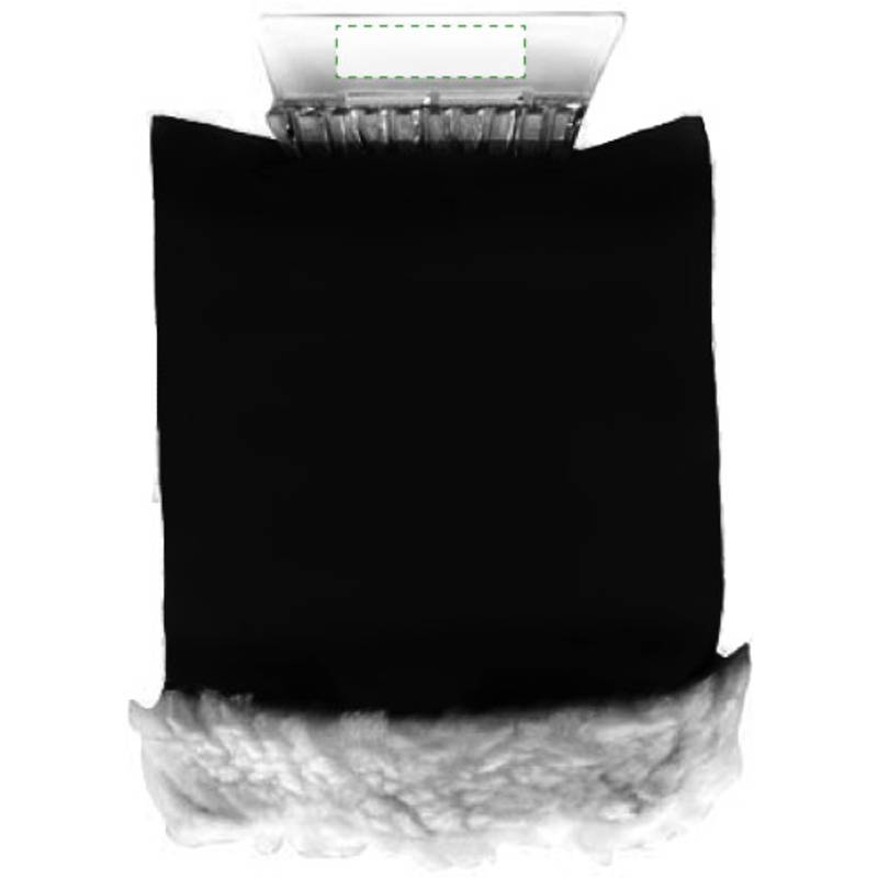 RACLE plastová škrabka, rukavica, čierna RACLE plastová škrabka, rukavica, čierna