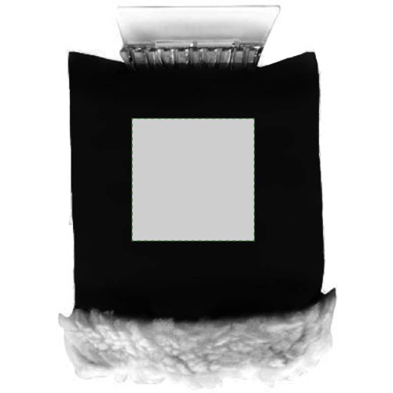 RACLE plastová škrabka, rukavica, čierna RACLE plastová škrabka, rukavica, čierna