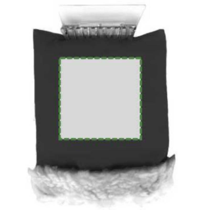 RACLE plastová škrabka, rukavica, čierna RACLE plastová škrabka, rukavica, čierna