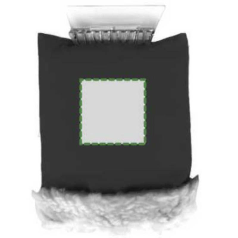 RACLE plastová škrabka, rukavica, čierna RACLE plastová škrabka, rukavica, čierna