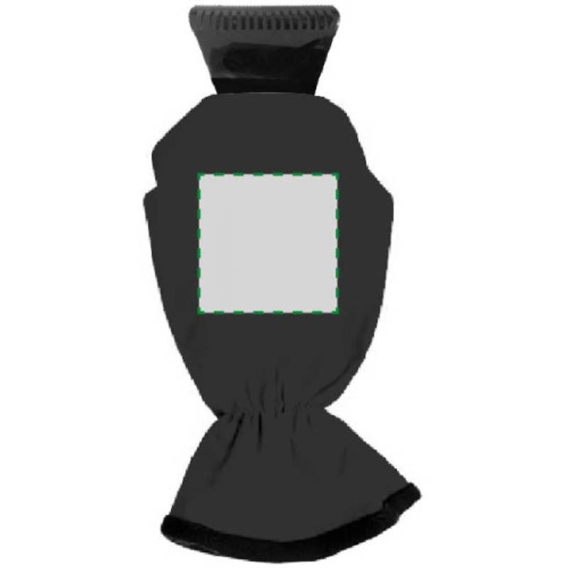 MANOPOLA plastová škrabka, rukavice, červená MANOPOLA plastová škrabka, rukavice, červená