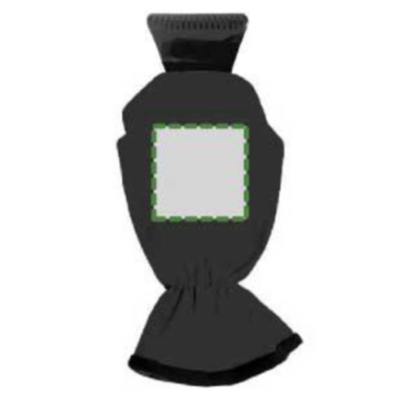 MANOPOLA plastová škrabka, rukavice, červená MANOPOLA plastová škrabka, rukavice, červená