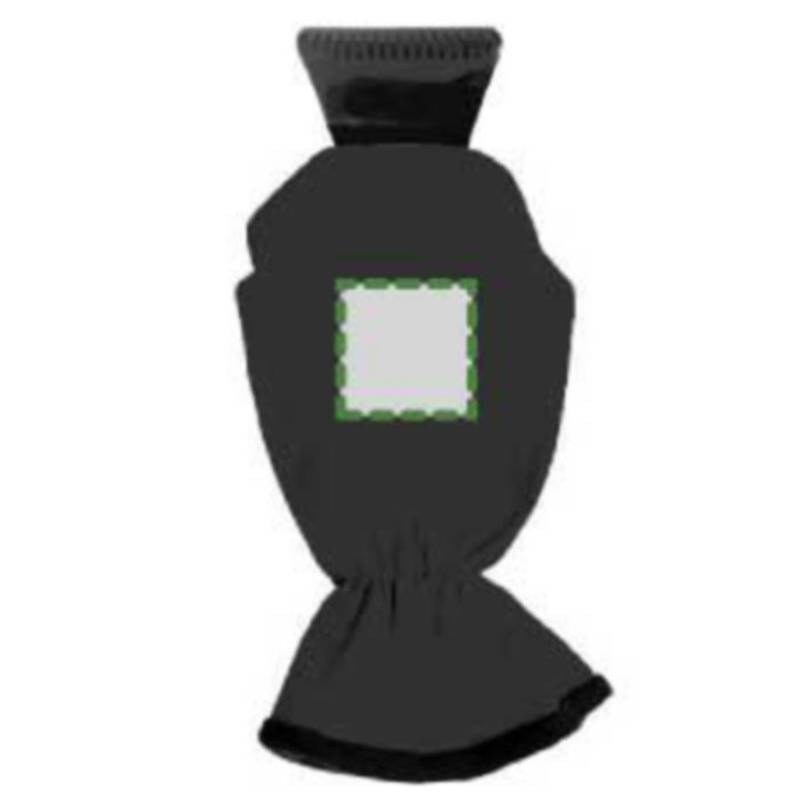 MANOPOLA plastová škrabka, rukavice, červená MANOPOLA plastová škrabka, rukavice, červená